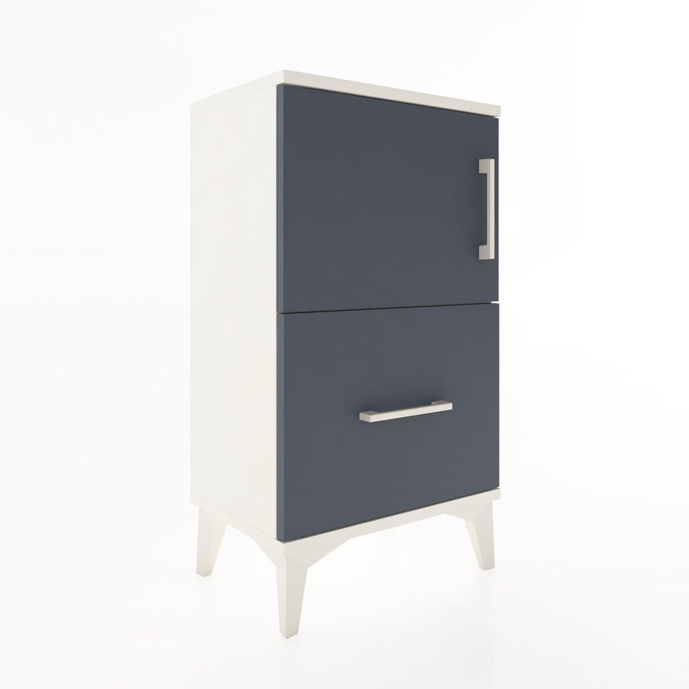 Woodntry Modüler Komodin Çekmece ve Kapaklı V2 44x30x68 cm Aytaşı - Woodntry