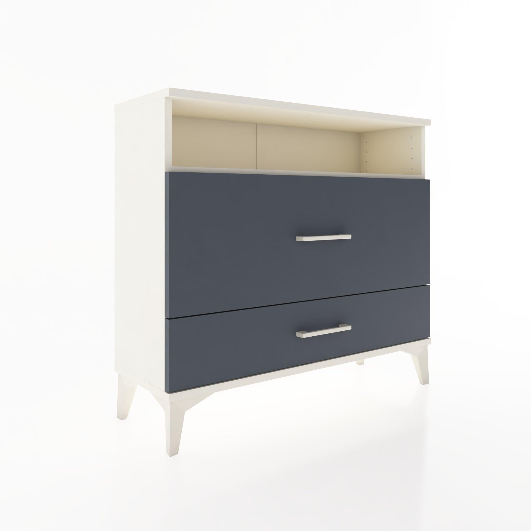 Woodntry Modüler Şifonyer İki Çekmeceli V7 88x30x68 cm Aytaşı - Woodntry