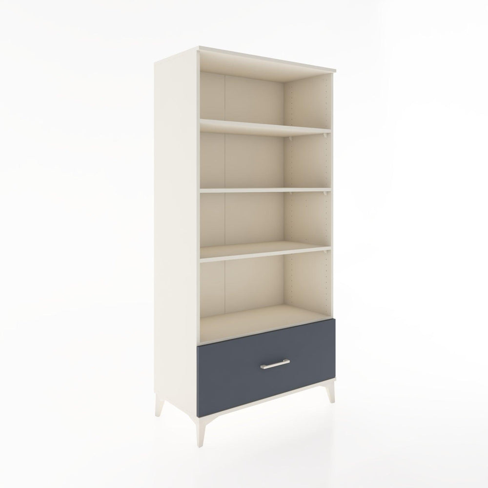 Woodntry Modular Cabinet Moonstone 88x44x170 cm with Drawers and Shelves CR44-1