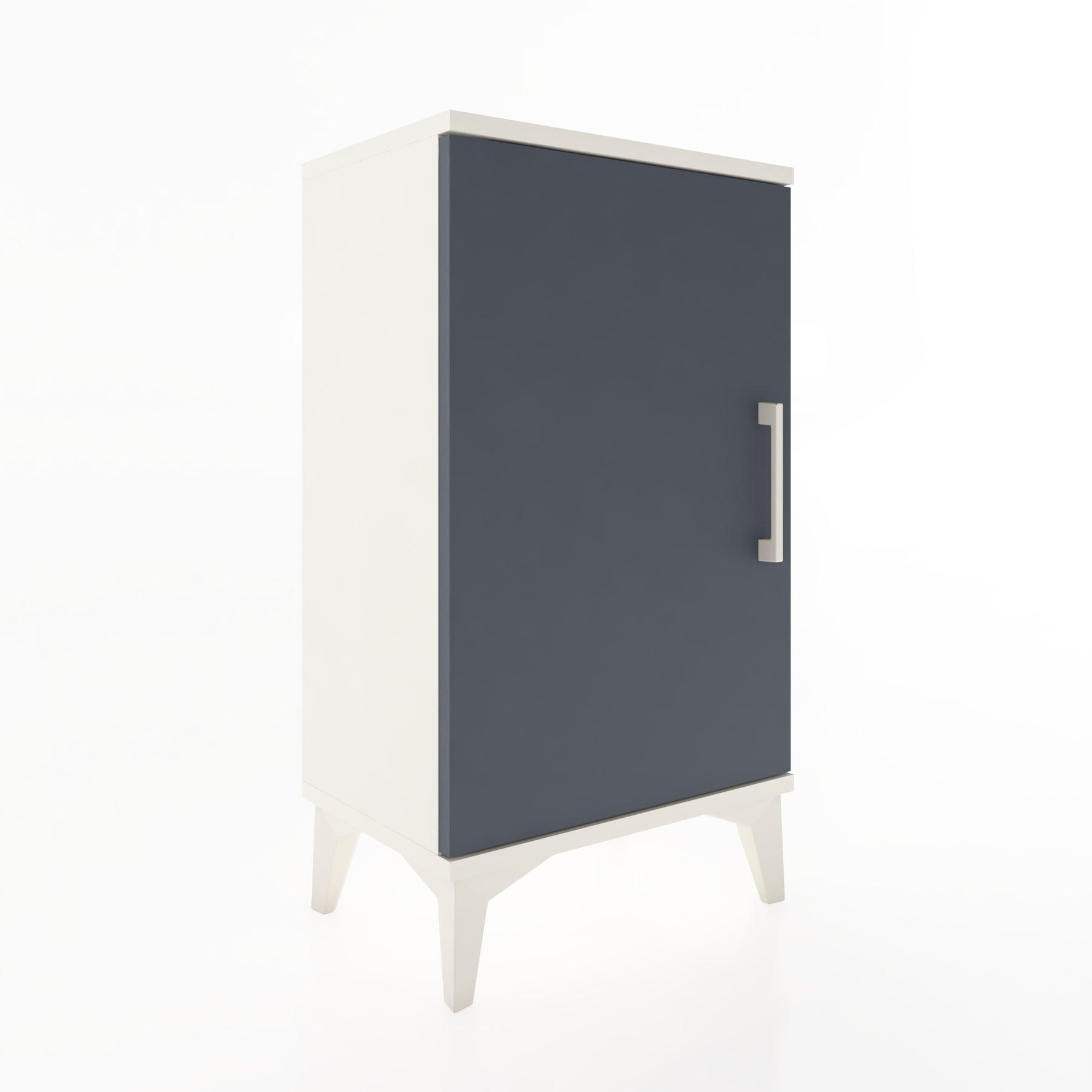 Woodntry Modüler Komodin Tek Kapaklı 44x30x68 cm Aytaşı - Woodntry