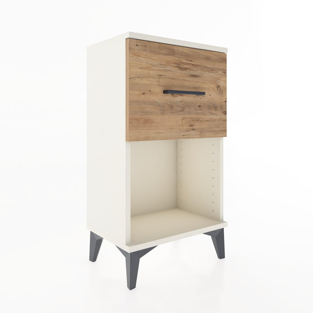 Woodntry Modüler Komodin Tek Çekmece ve Raflı V1 44x30x68 cm Aytaşı - Woodntry