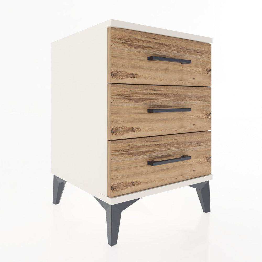 Woodntry Modular Nightstand Moonstone 44x44x52 cm Drawer C1-1