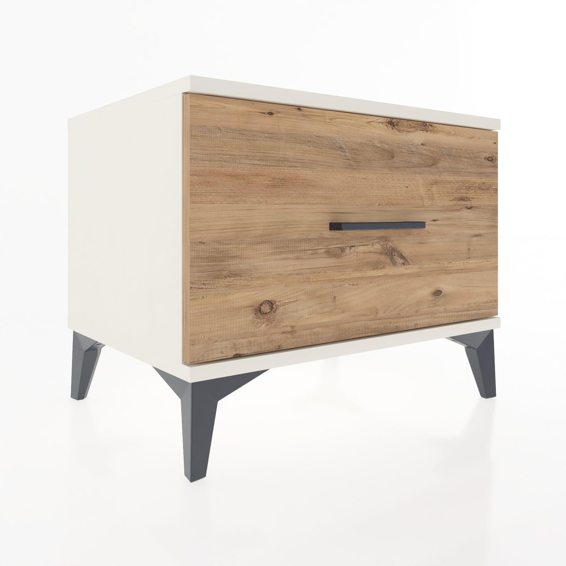 Woodntry Modular Nightstand Moonstone 60x44x68 cm Drawer C1-1