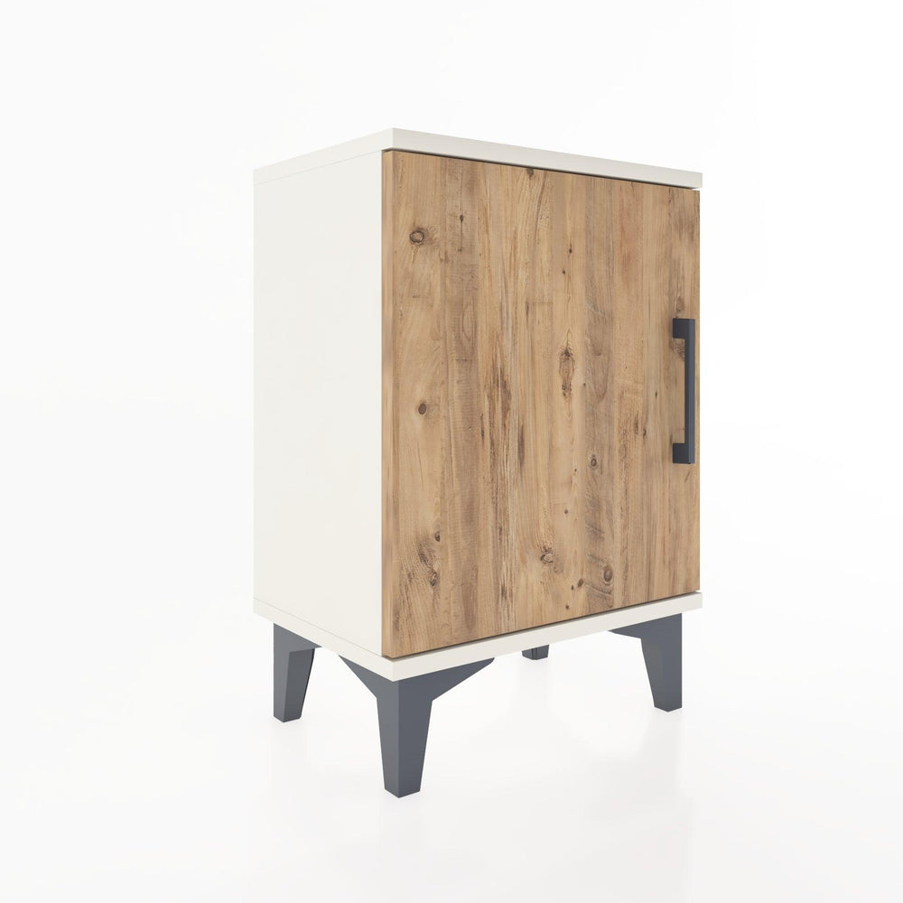 Woodntry Modüler Komodin Tek Kapaklı 44x30x52 cm Aytaşı - Woodntry