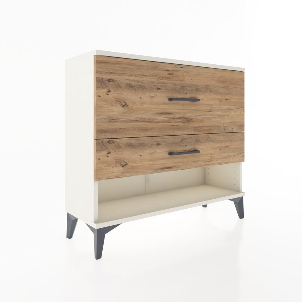 Woodntry Modüler Şifonyer İki Çekmeceli V5 88x30x68 cm Aytaşı - Woodntry