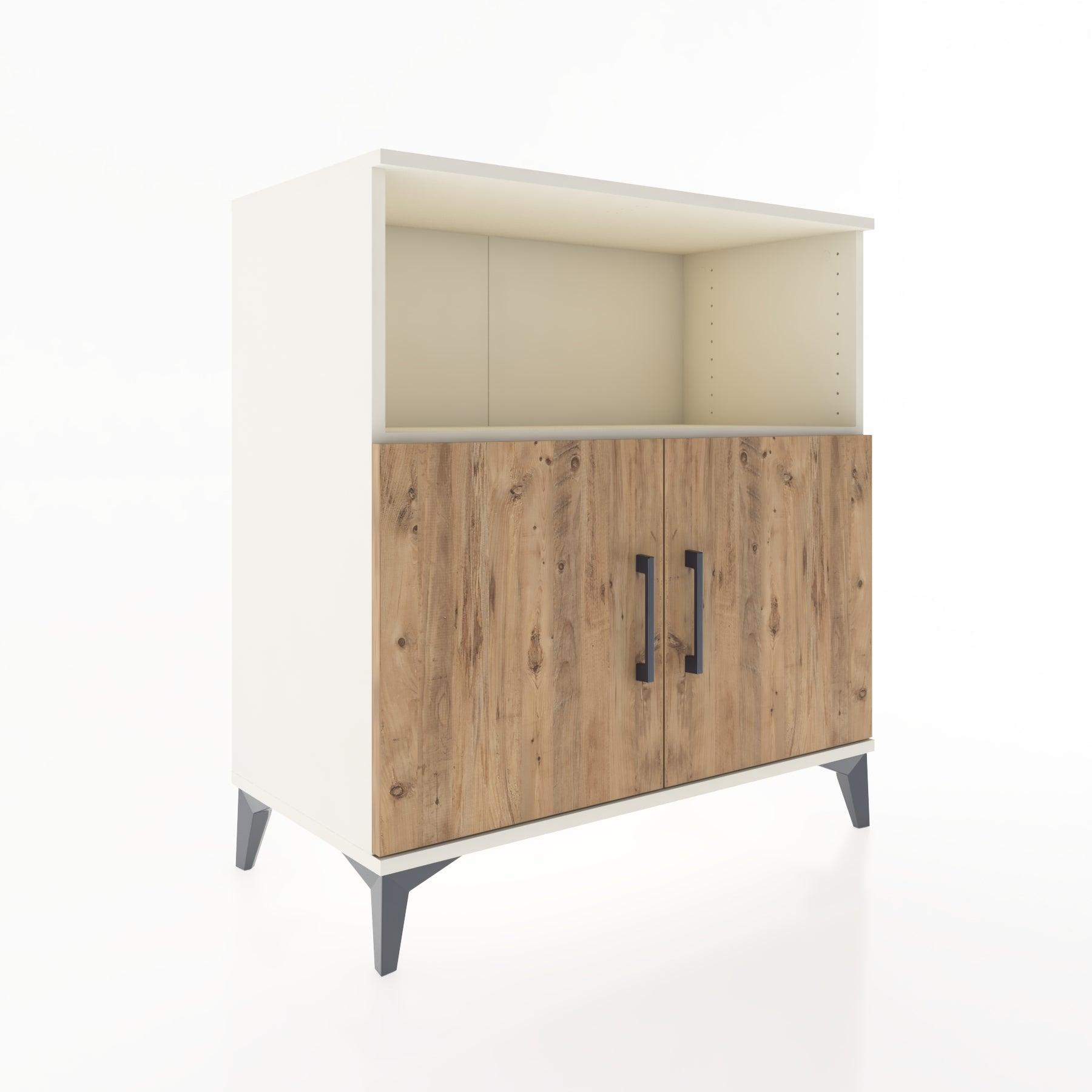 Woodntry Modular Dresser Moonstone 88x44x84 cm with Cover and Shelf KR41-1