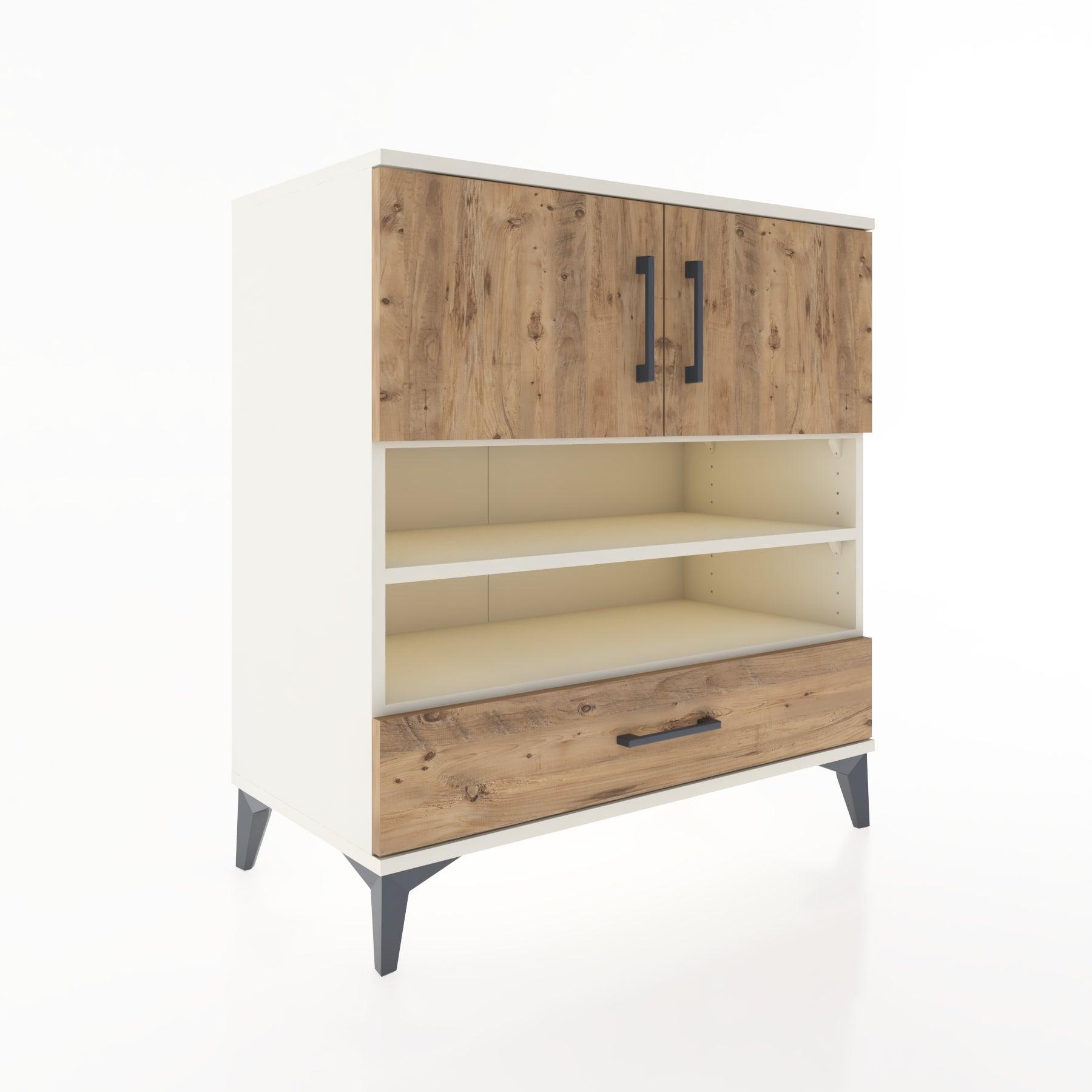 Woodntry Modular Dresser Moonstone 88x44x84 cm Functional F93-1
