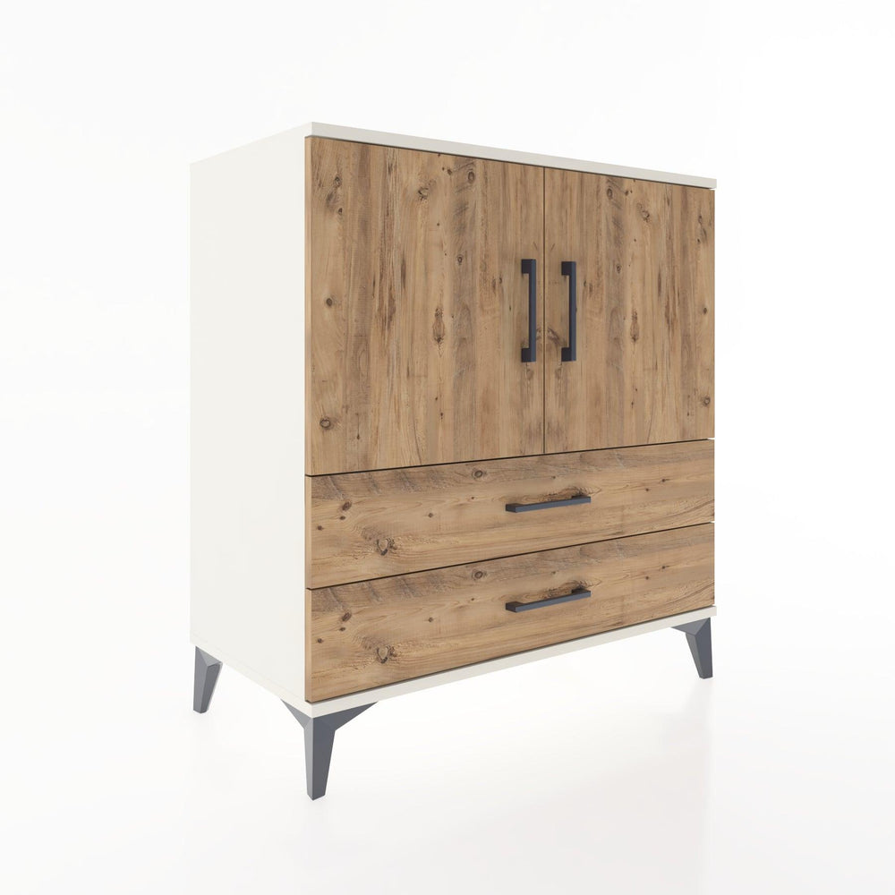 Woodntry Modular Dresser Moonstone 88x44x84 cm with Cover and Drawer KC24-1