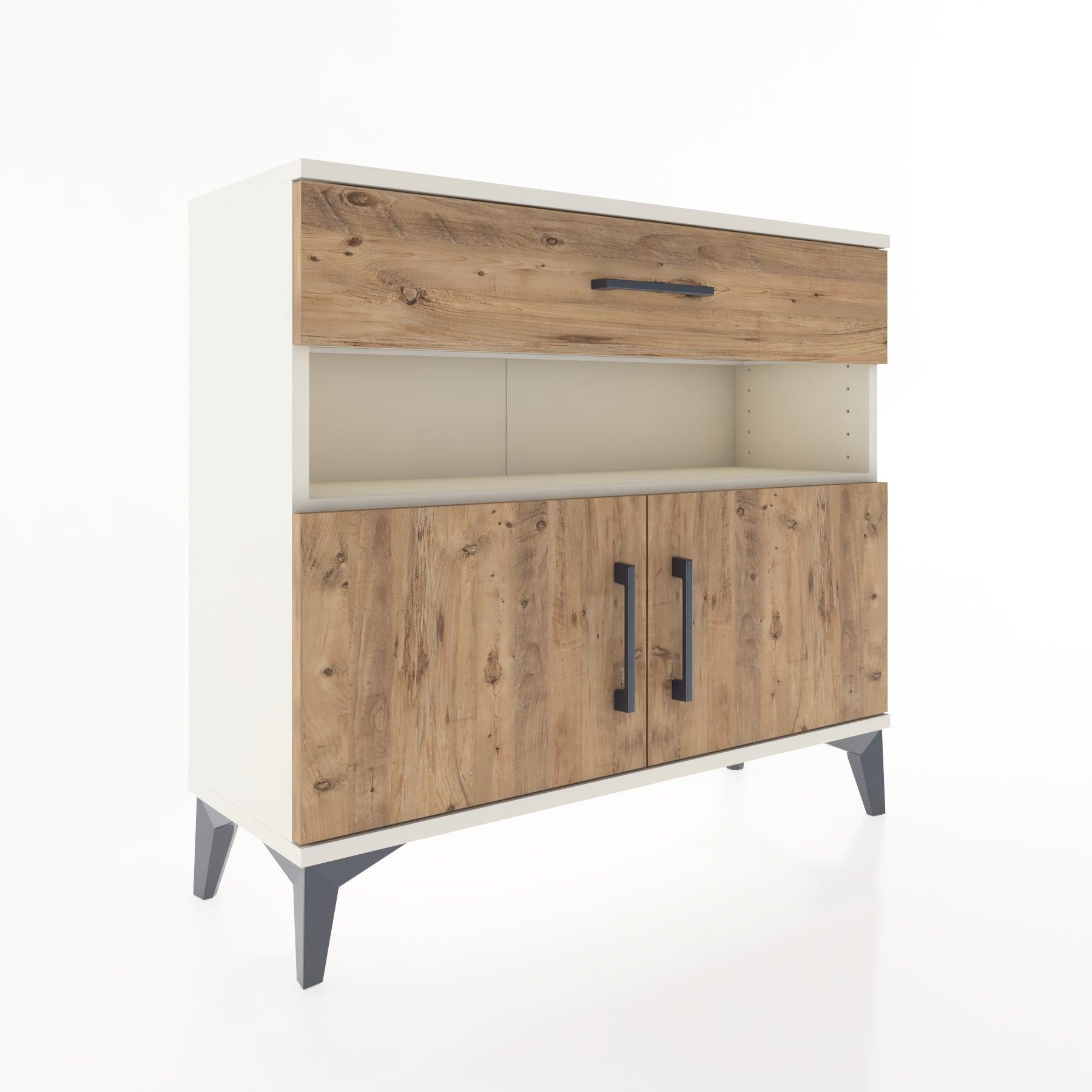 Woodntry Modüler Şifonyer Çekmece ve Kapaklı T1 88x30x94 cm Aytaşı - Woodntry