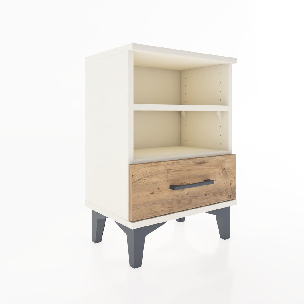 Woodntry Modüler Komodin Çift Raflı 44x30x52 cm Aytaşı - Woodntry