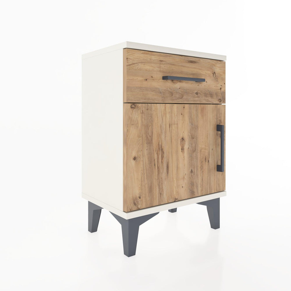 Woodntry Modüler Komodin Çekmece ve Kapaklı 44x30x52 cm Aytaşı - Woodntry