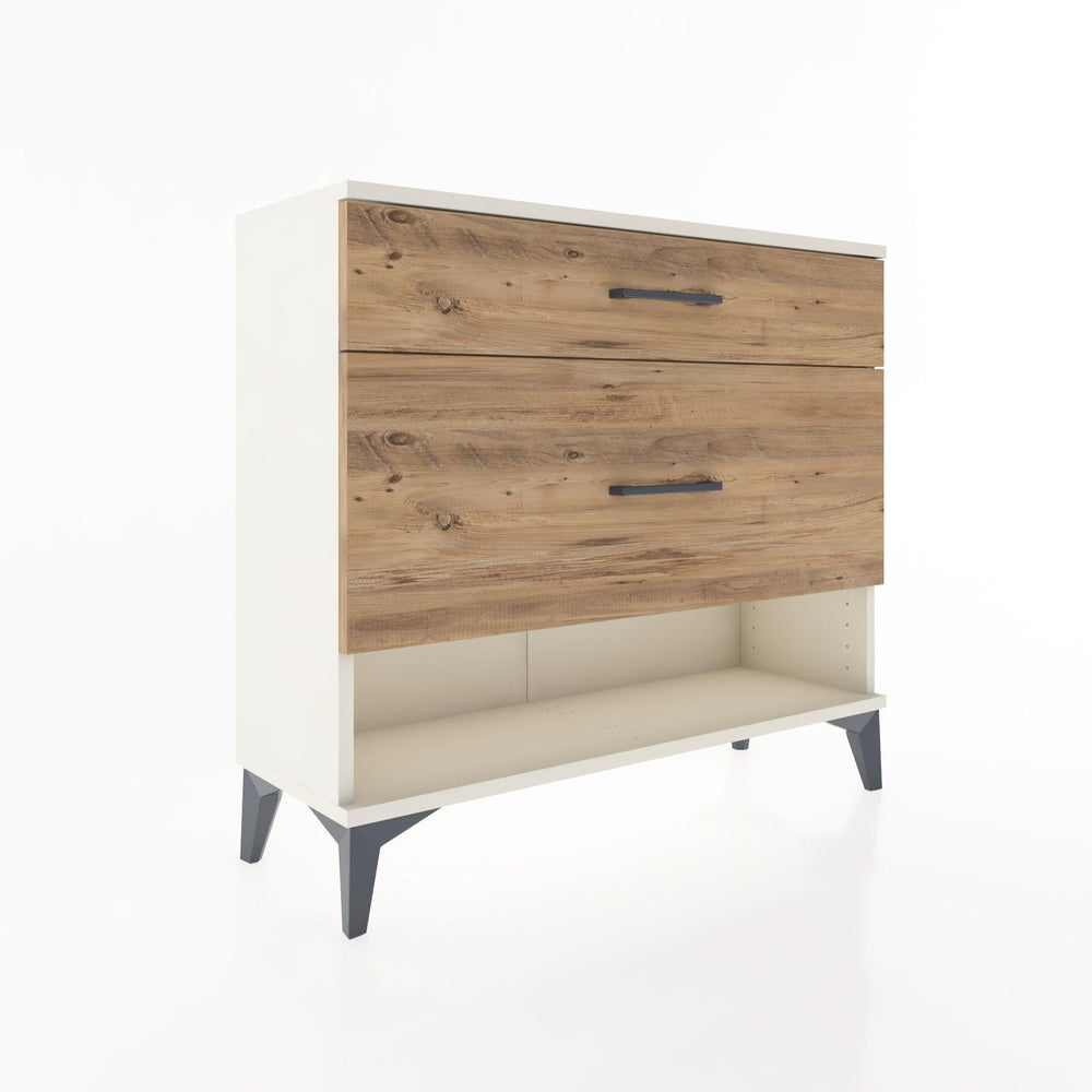 Woodntry Modüler Şifonyer İki Çekmeceli V8 88x30x68 cm Aytaşı - Woodntry