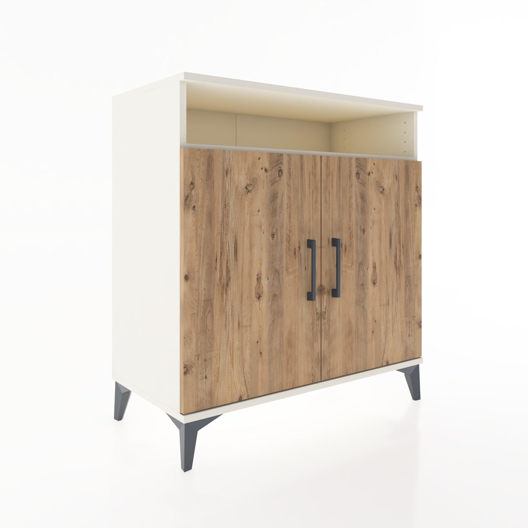 Woodntry Modular Dresser Moonstone 88x44x84 cm with Cover and Shelf KR84-1