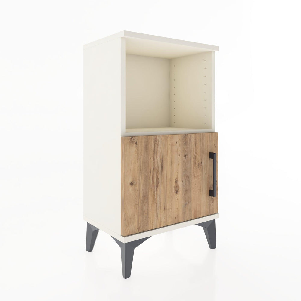 Woodntry Modüler Komodin Raf ve Tek Kapaklı V1 44x30x68 cm Aytaşı - Woodntry