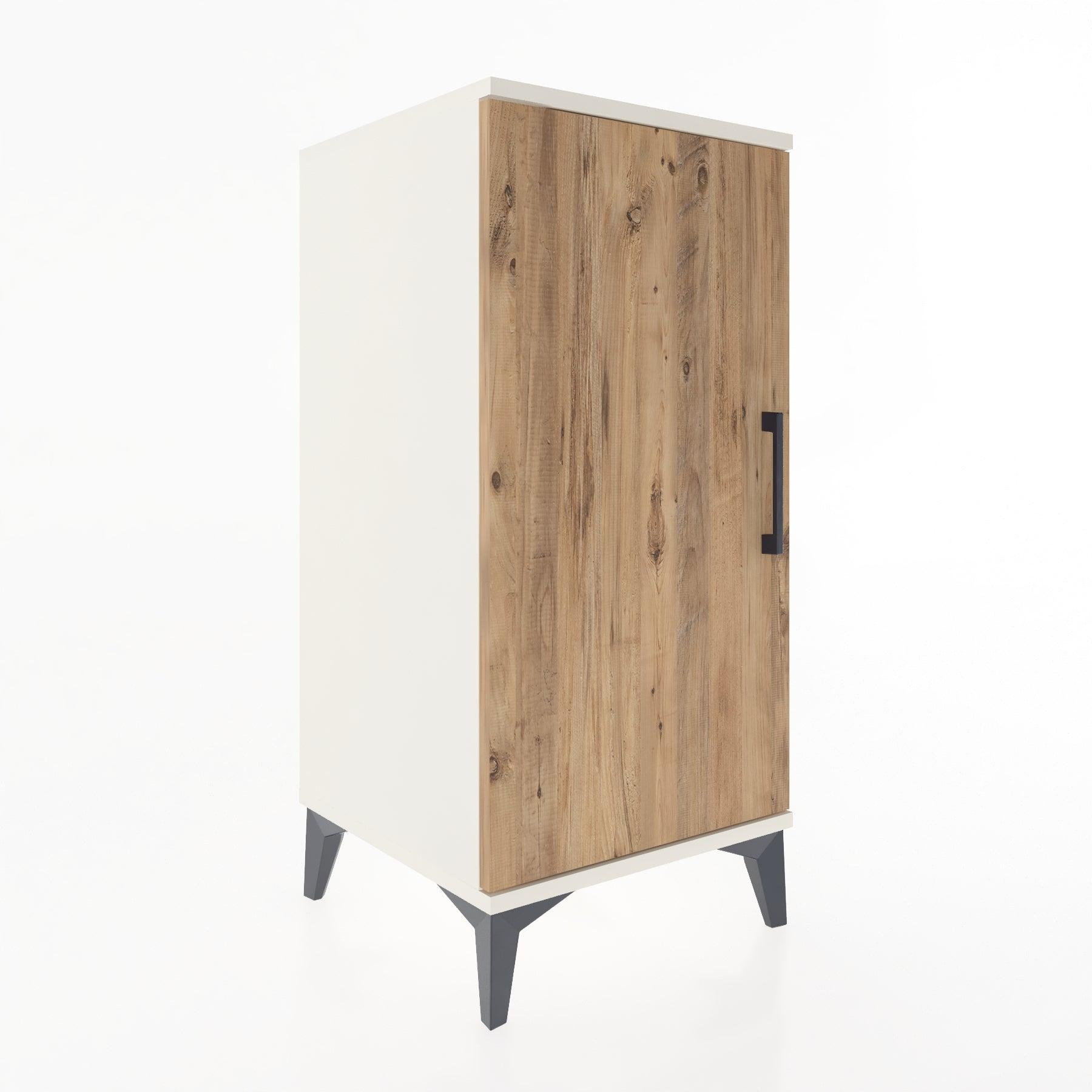 Woodntry Modular Nightstand Moonstone 44x44x84 cm With Lid K23-1