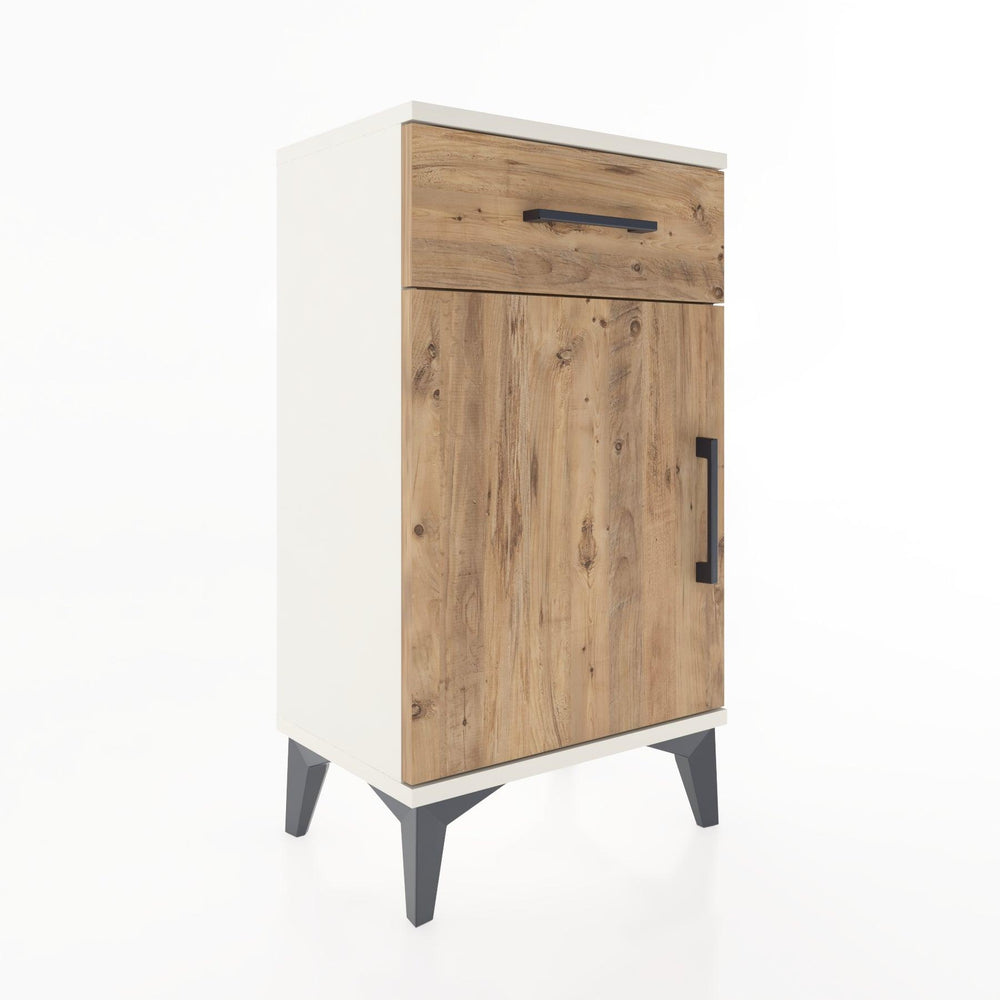 Woodntry Modüler Komodin Çekmece ve Kapaklı V4 44x30x68 cm Aytaşı - Woodntry