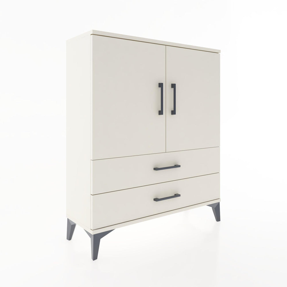 Woodntry Modüler Şifonyer Aytaşı 88x30x94 cm Kapaklı ve Çekmeceli KC6-1