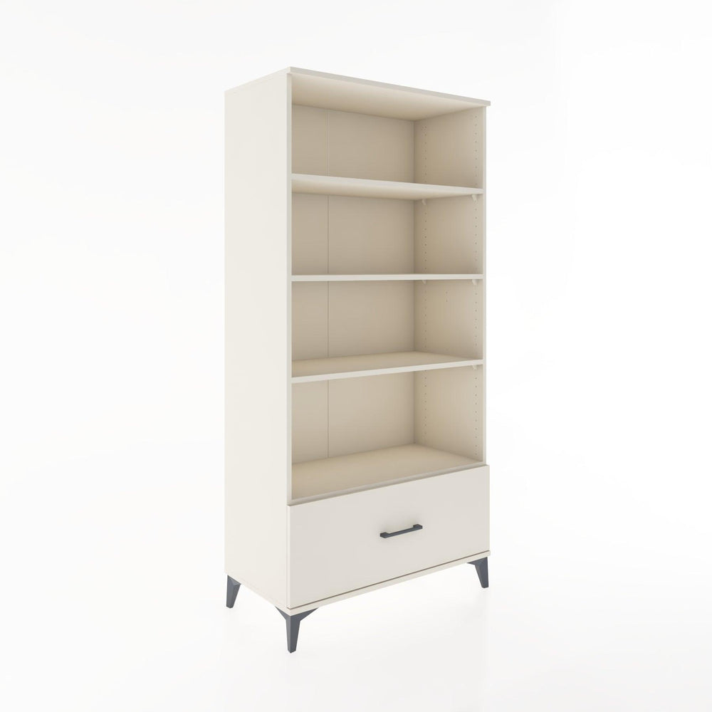 Woodntry Modular Cabinet Moonstone 88x44x170 cm with Drawers and Shelves CR44-1