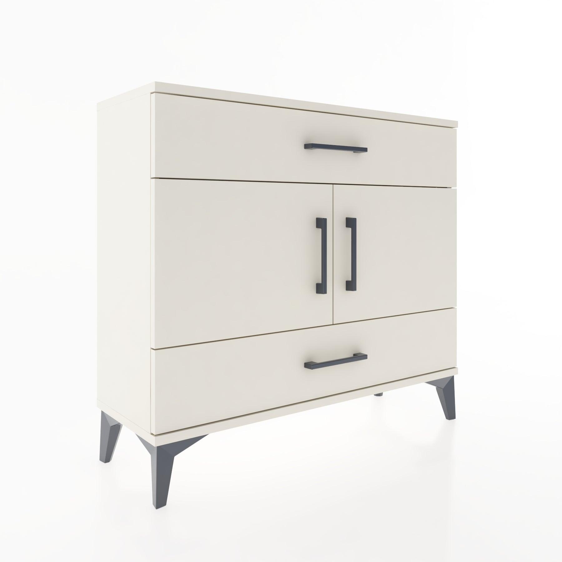 Woodntry Modüler Şifonyer Çekmece ve Kapaklı T2 88x30x94 cm Aytaşı - Woodntry