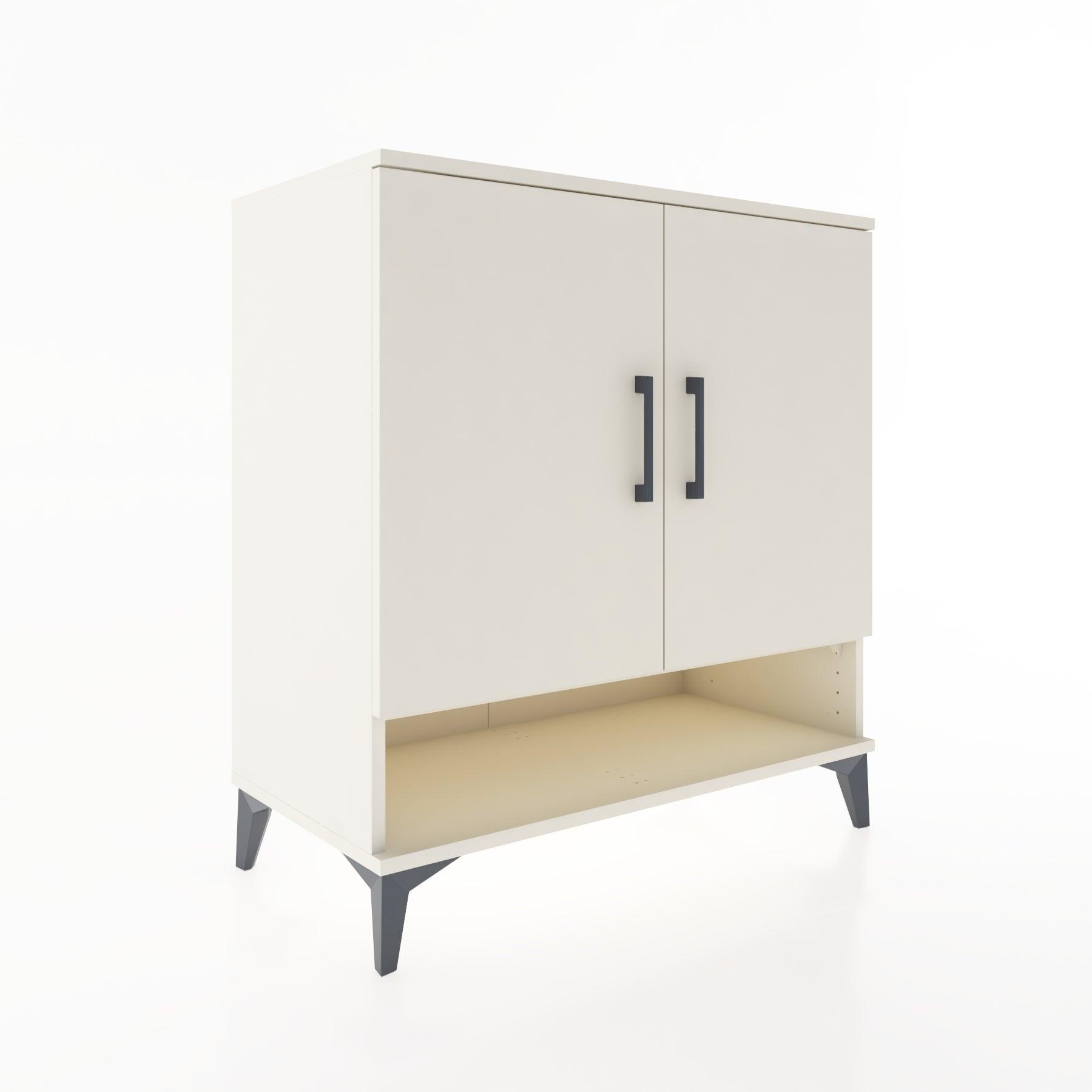 Woodntry Modular Dresser Moonstone 88x44x84 cm with Cover and Shelf KR74-1