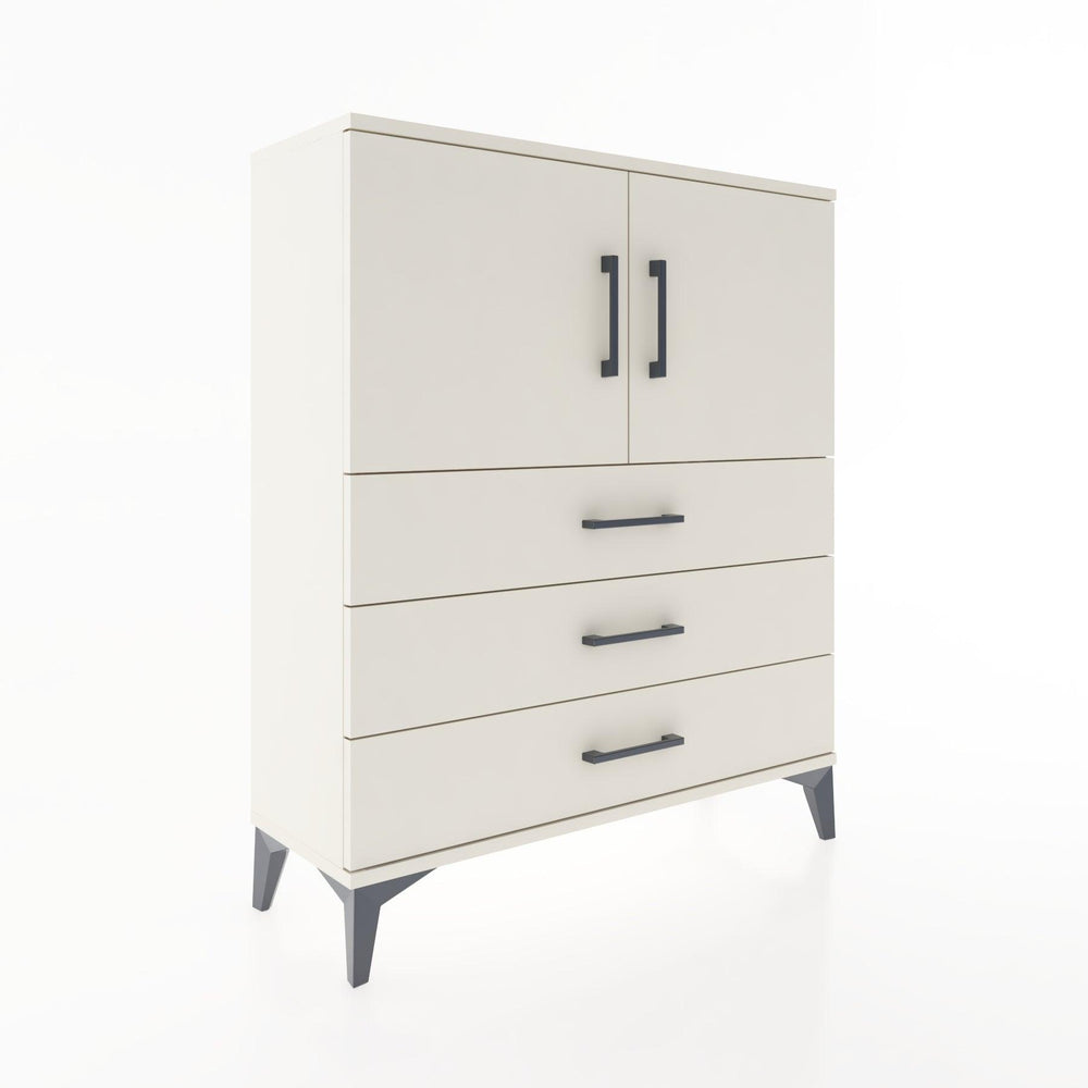 Woodntry Modüler Şifonyer Aytaşı 88x30x94 cm Kapaklı ve Çekmeceli KC7-1