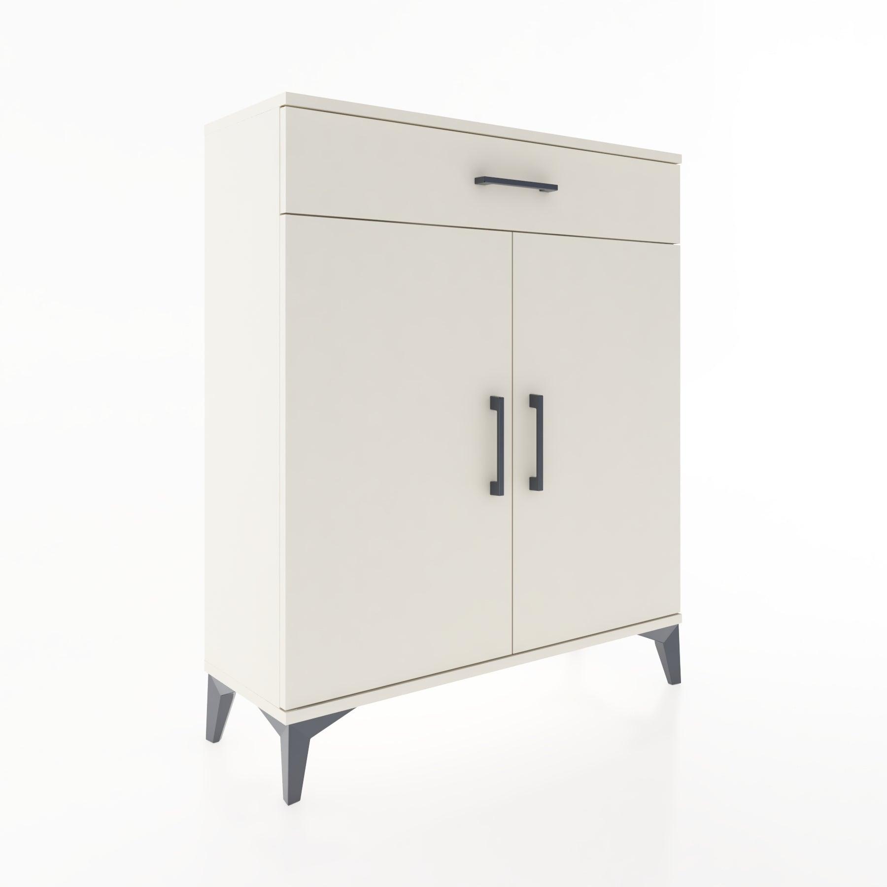 Woodntry Modüler Şifonyer Aytaşı 88x30x94 cm Kapaklı ve Çekmeceli KC1-1
