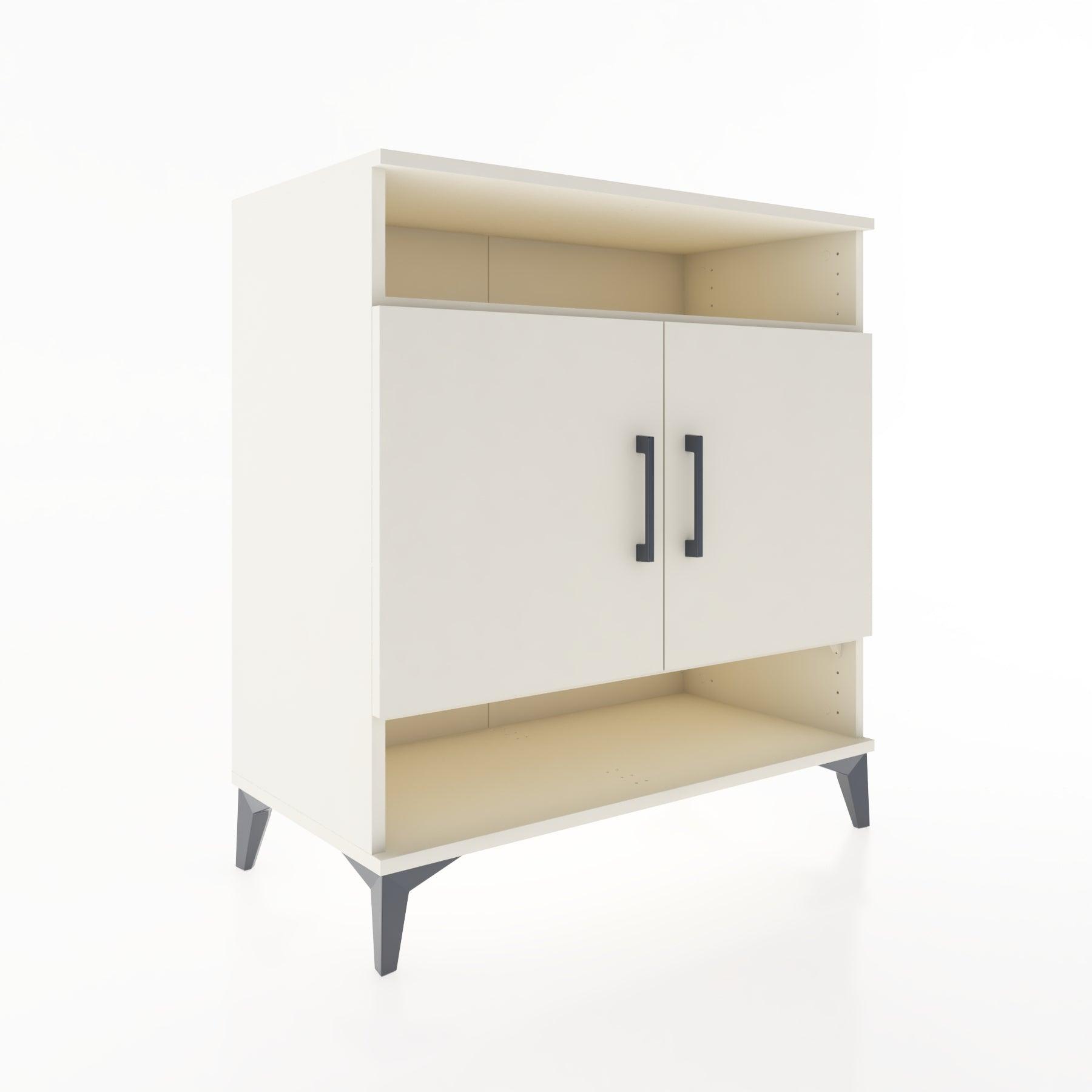 Woodntry Modular Dresser Moonstone 88x44x84 cm with Cover and Shelf KR67-1