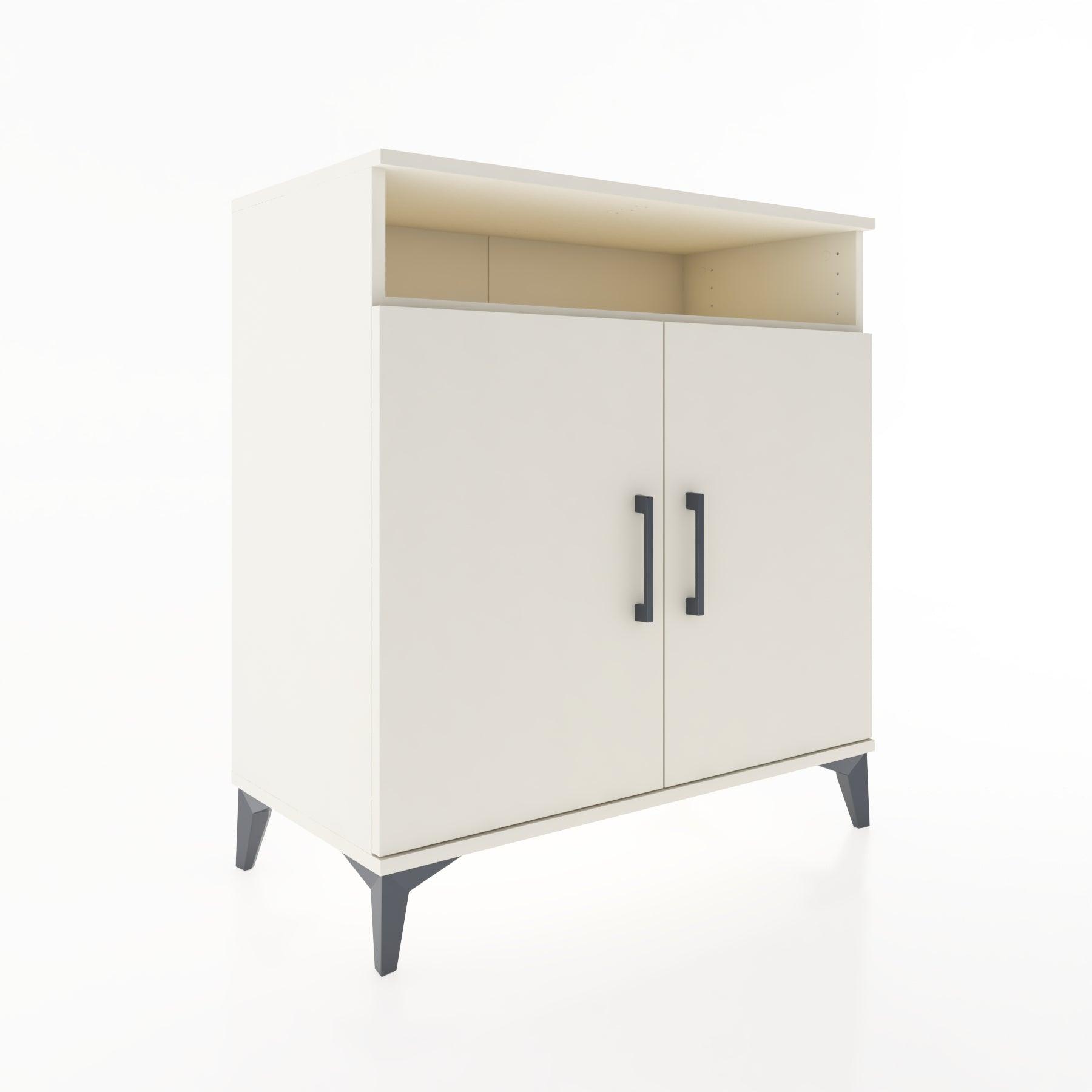 Woodntry Modular Dresser Moonstone 88x44x84 cm with Cover and Shelf KR82-1