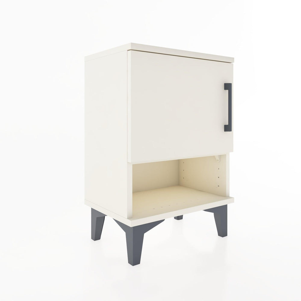 Woodntry Modüler Komodin Tek Kapak ve Raflı 44x30x52 cm Aytaşı - Woodntry