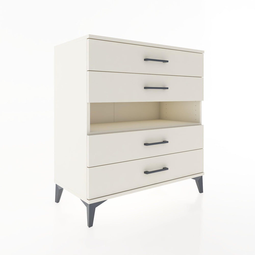 Woodntry Modüler Şifonyer Aytaşı 88x44x84 cm Çekmeceli ve Raflı CR21-1