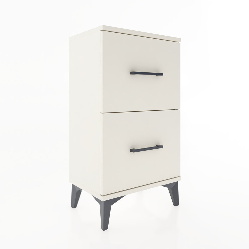 Woodntry Modüler Komodin İki Çekmeceli 44x30x68 cm Aytaşı - Woodntry