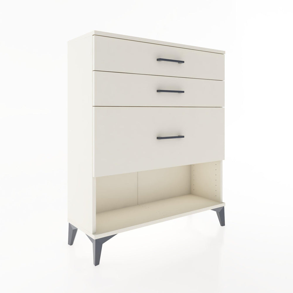 Woodntry Modular Dresser Moonstone 88x30x94 cm with Drawers and Shelves CR15-1