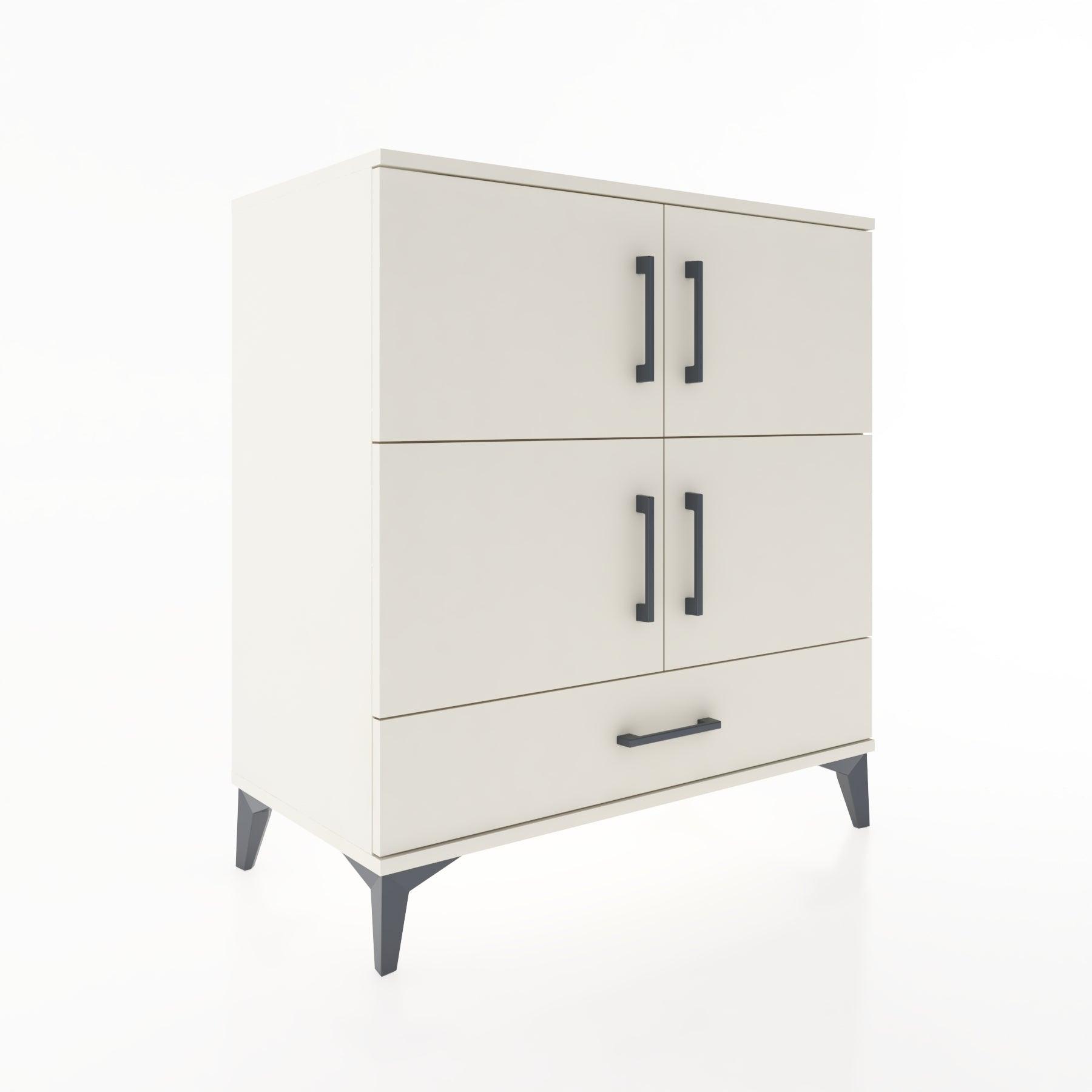 Woodntry Modular Dresser Moonstone 88x44x84 cm with Cover and Drawer KC91-1