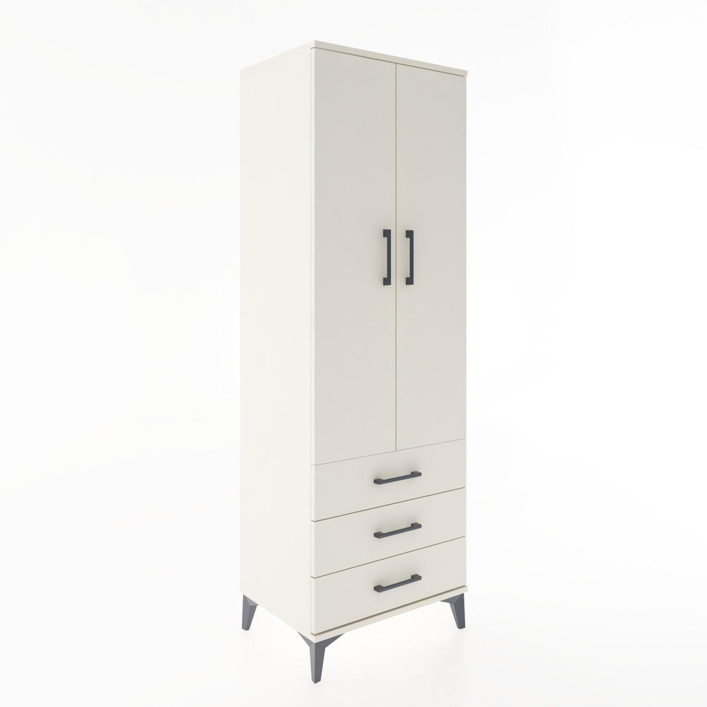 Woodntry Modular Cabinet Moonstone 60x44x170 cm with Doors and Drawers KC6-1