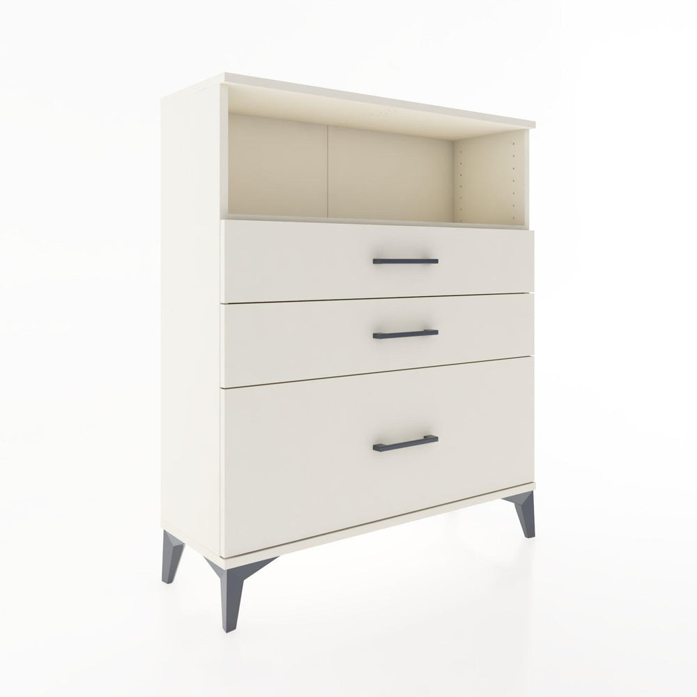 Woodntry Modüler Şifonyer Aytaşı 88x30x94 cm Çekmeceli ve Raflı CR13-1