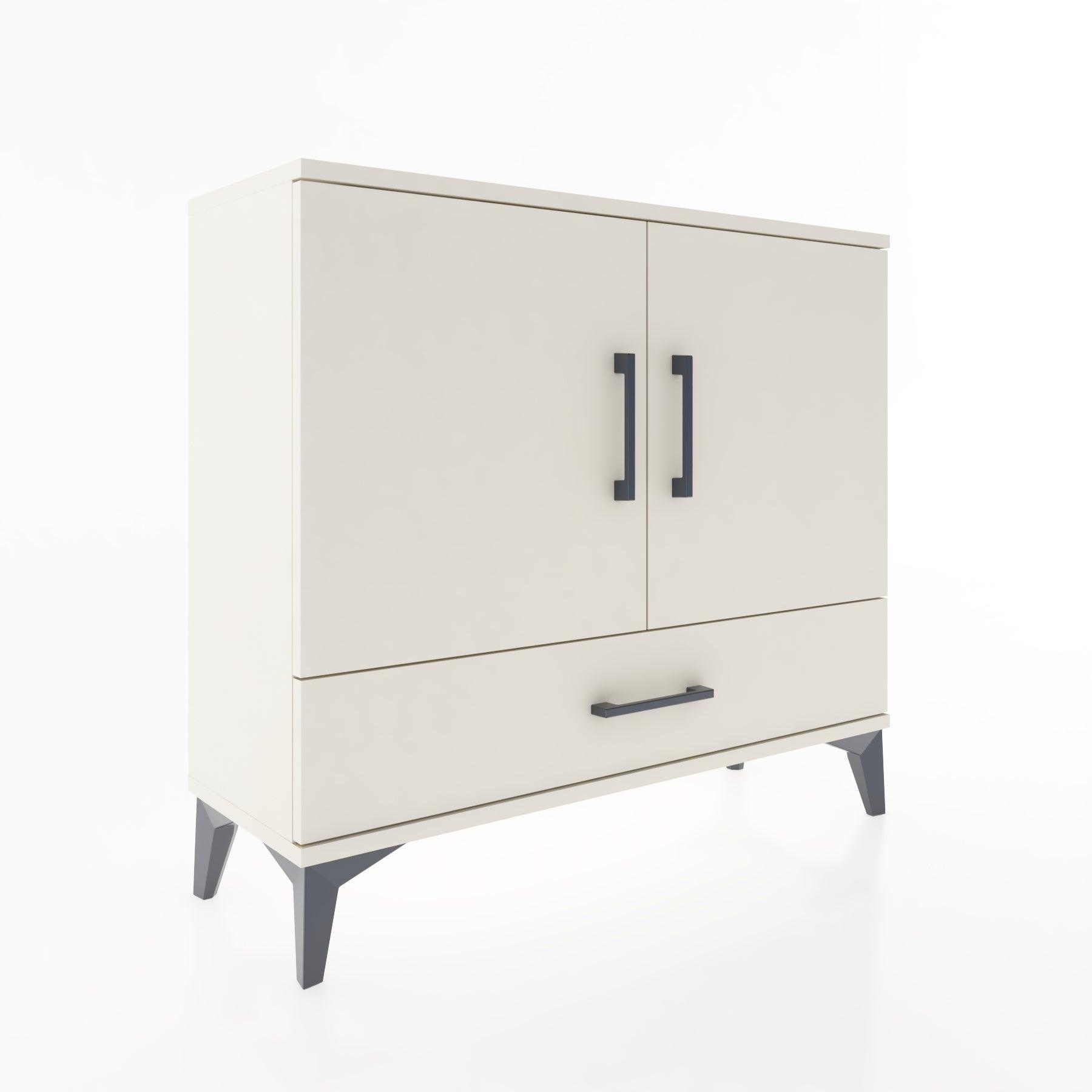Woodntry Modüler Şifonyer Kapak ve Çekmeceli V1 88x30x68 cm Aytaşı - Woodntry