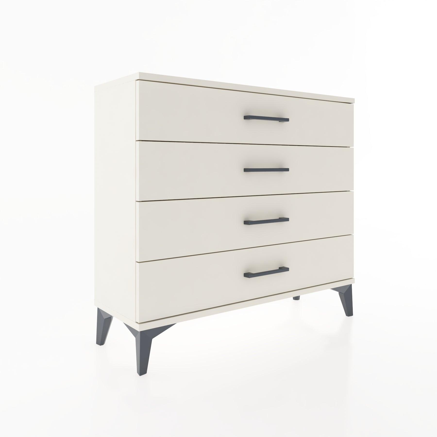 Woodntry Modüler Şifonyer 4 Çekmeceli 88x30x68 cm Aytaşı - Woodntry