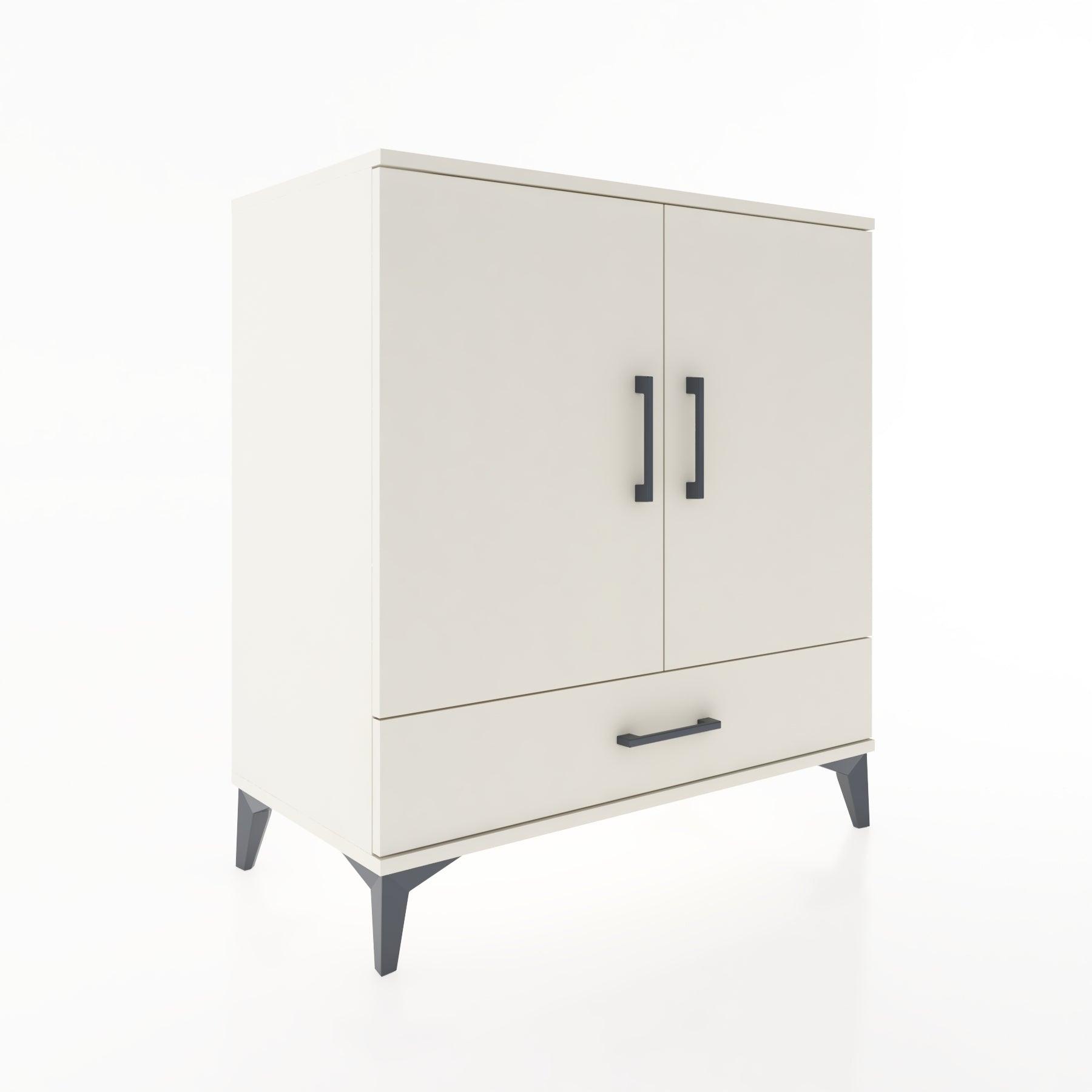 Woodntry Modular Dresser Moonstone 88x44x84 cm with Cover and Drawer KC70-1