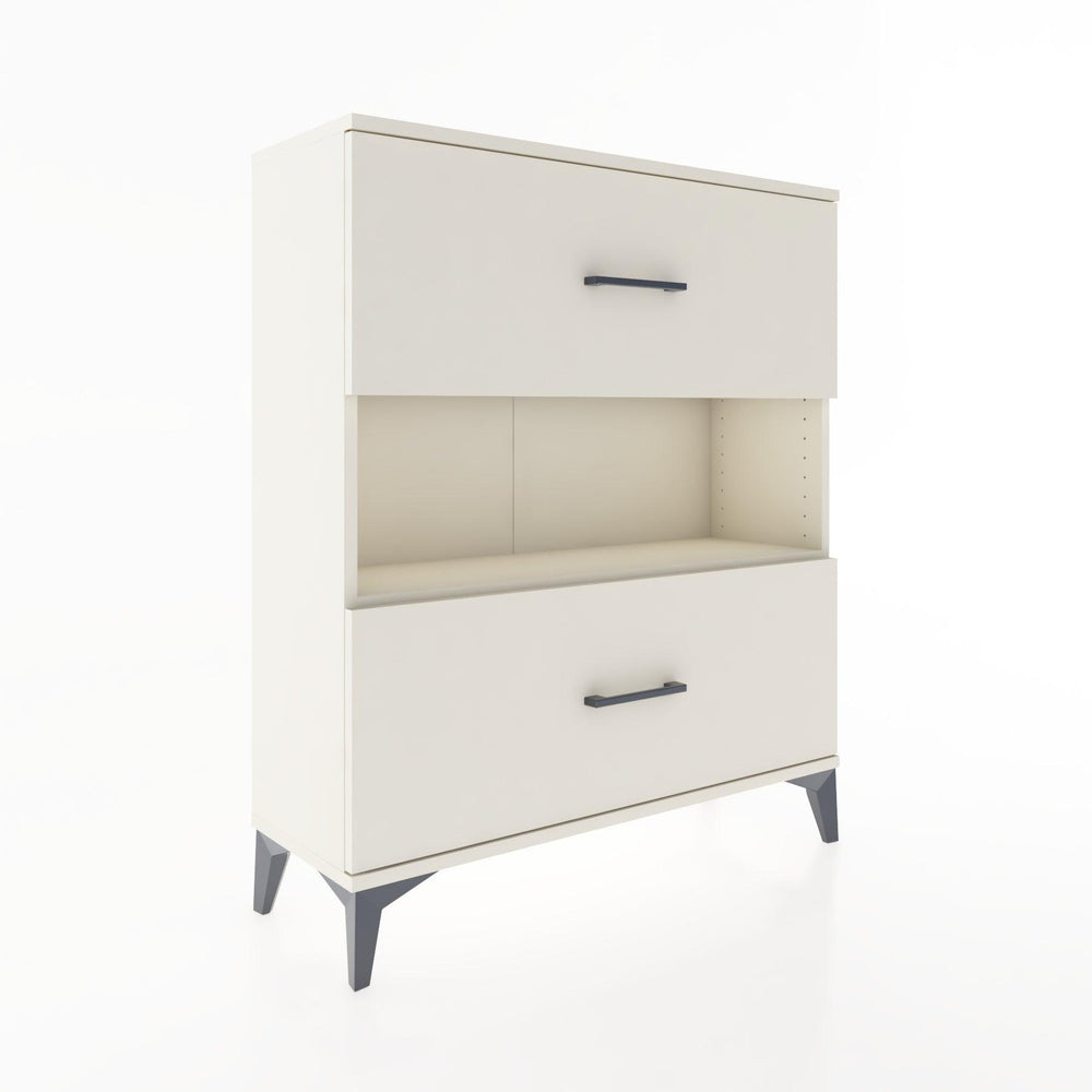 Woodntry Modüler Şifonyer Aytaşı 88x30x94 cm Çekmeceli ve Raflı CR17-1