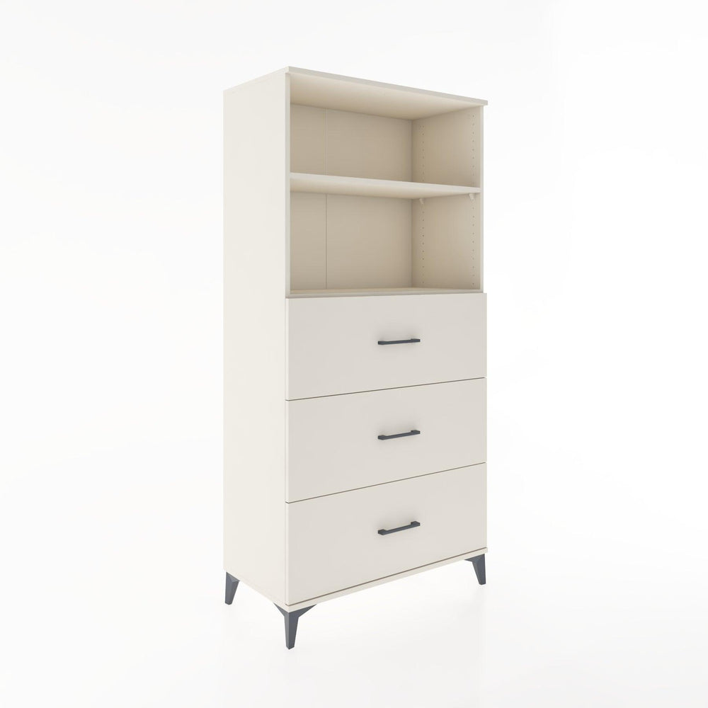 Woodntry Modular Cabinet Moonstone 88x44x170 cm with Drawers and Shelves CR52-1