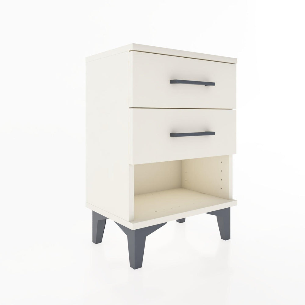 Woodntry Modüler Komodin İki Çekmece ve Raf 44x30x52 cm Aytaşı - Woodntry