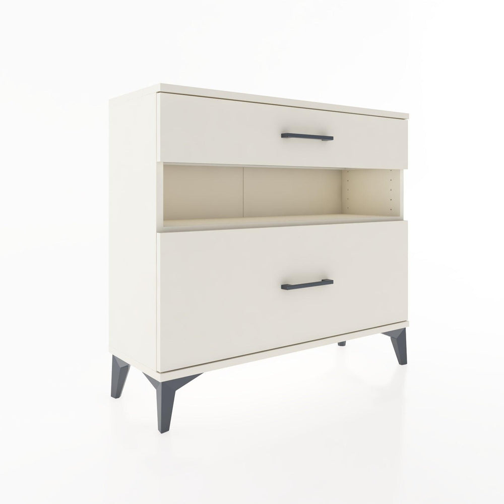 Woodntry Modüler Şifonyer İki Çekmeceli V9 88x30x68 cm Aytaşı - Woodntry