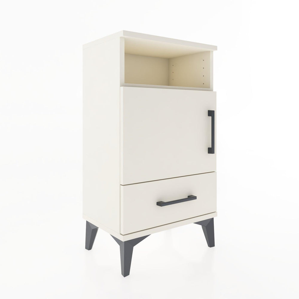 Woodntry Modüler Komodin Raf Kapak Çekmeceli 44x30x68 cm Aytaşı - Woodntry