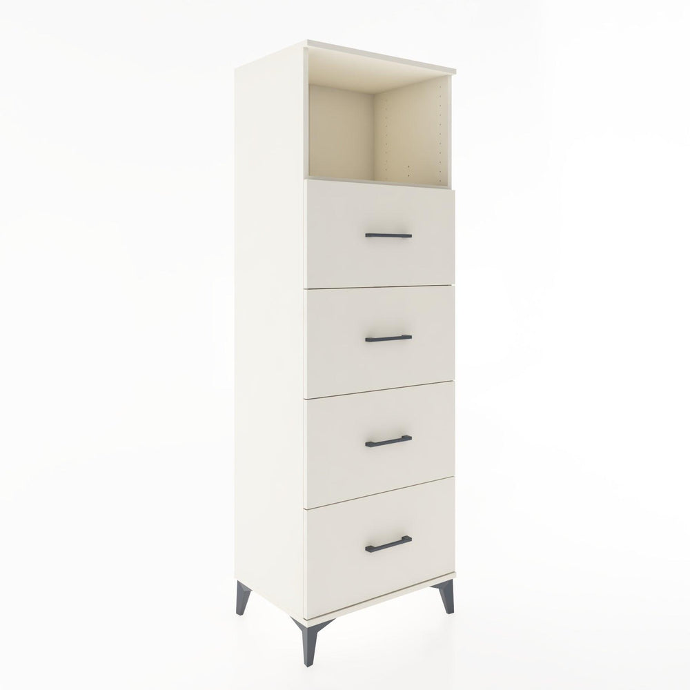 Woodntry Modular Cabinet Moonstone 60x44x170 cm with Drawers and Shelves CR52-1