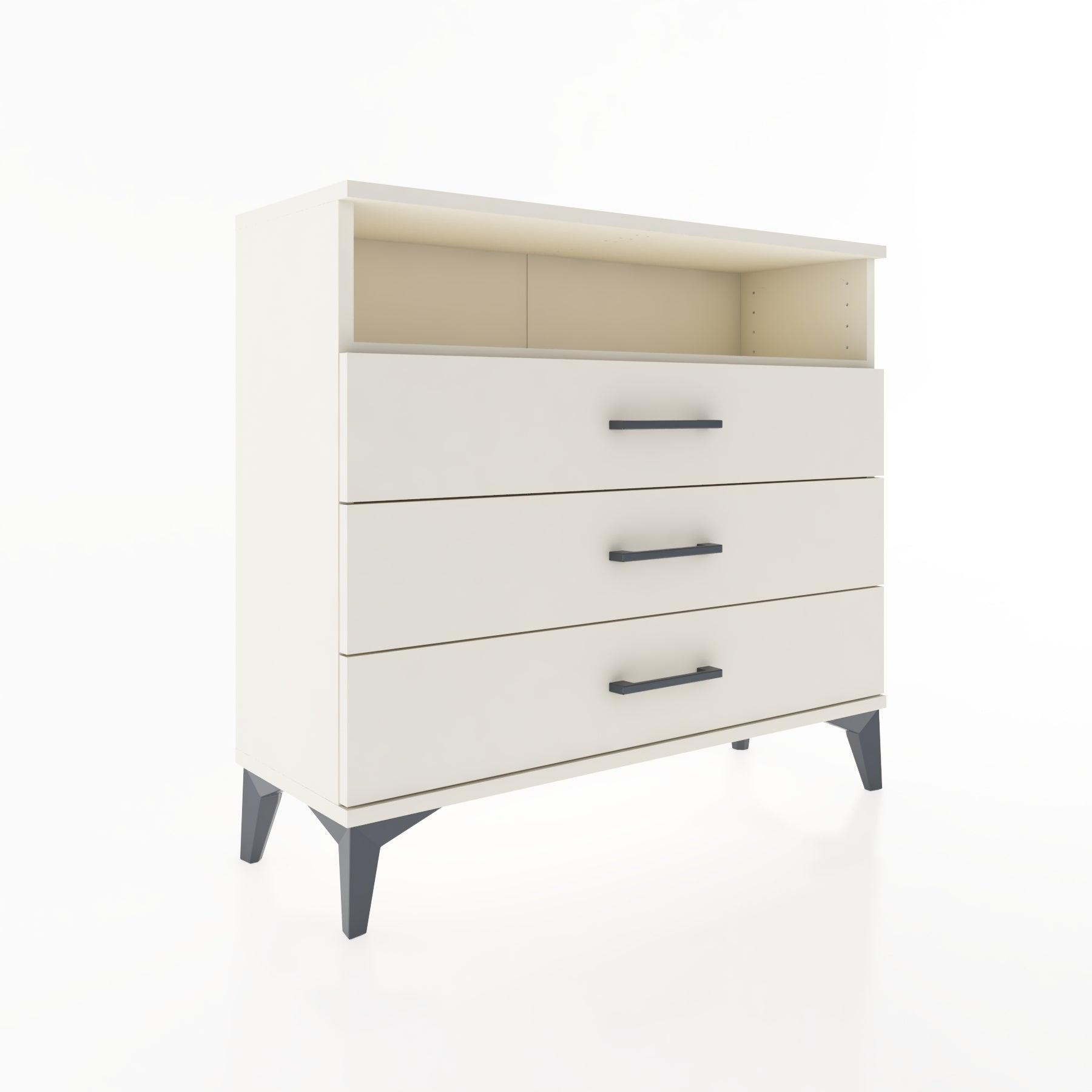 Woodntry Modüler Şifonyer Üç Çekmeceli V2 88x30x68 cm Aytaşı - Woodntry