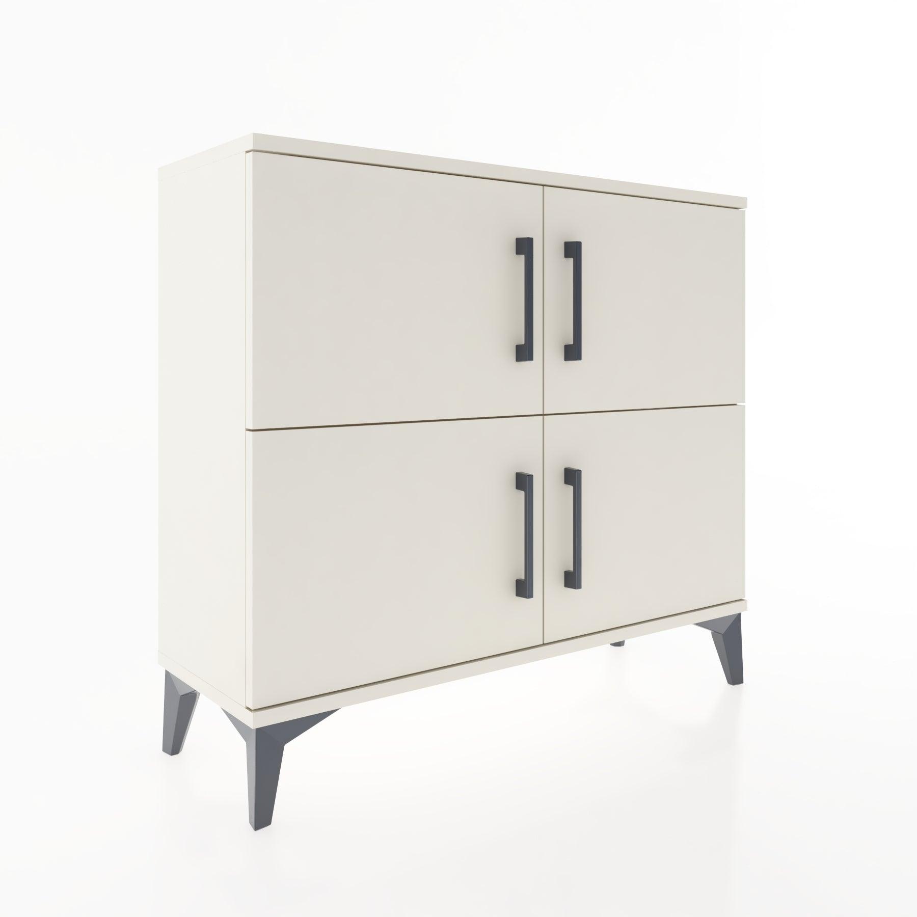 Woodntry Modüler Şifonyer Dört Kapaklı 88x30x68 cm Aytaşı - Woodntry