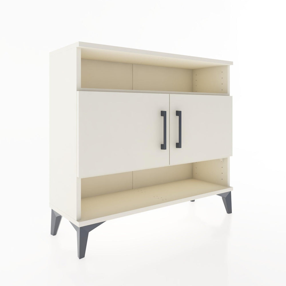 Woodntry Modüler Şifonyer Raf ve İki Kapaklı V2 88x30x68 cm Çam - Woodntry