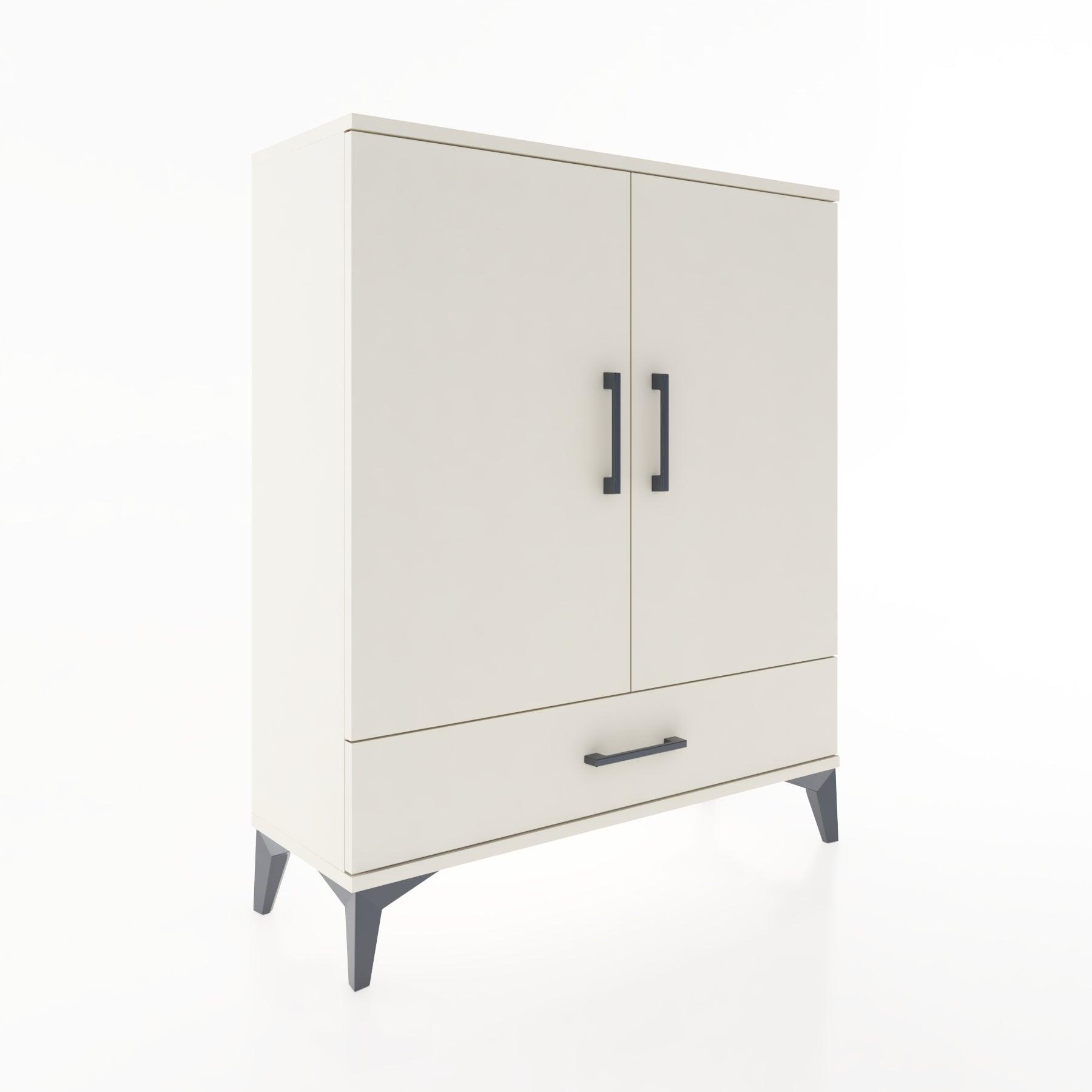 Woodntry Modüler Şifonyer Aytaşı 88x30x94 cm Kapaklı ve Çekmeceli KC2-1