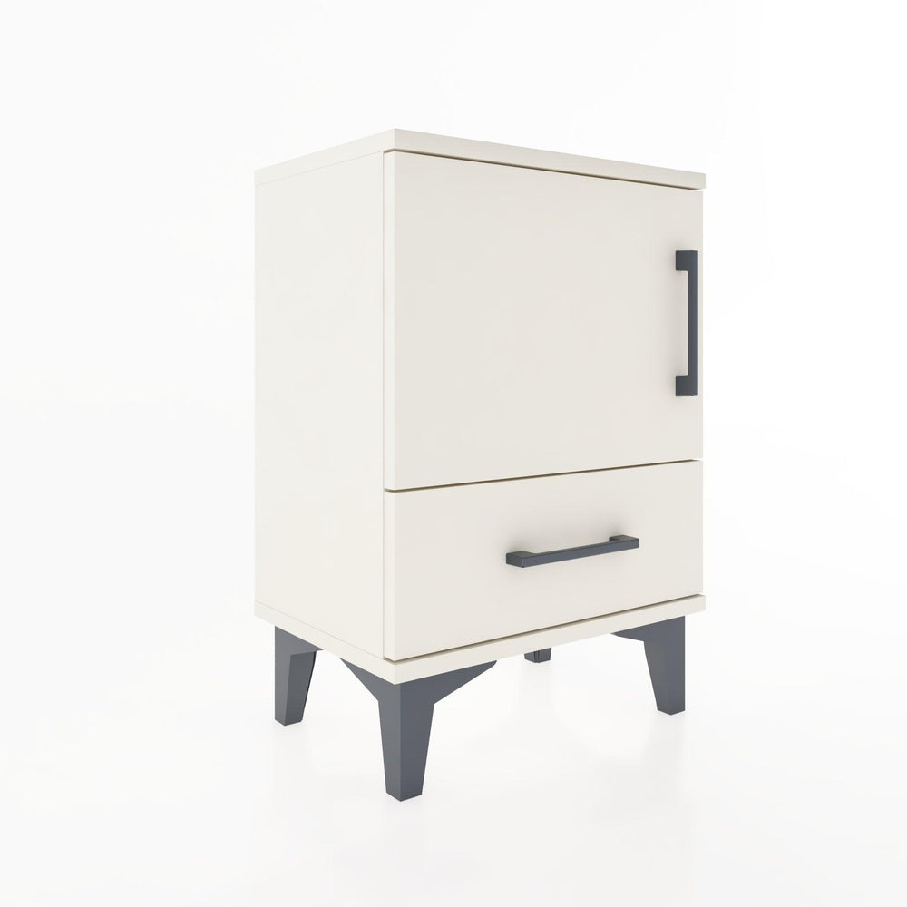 Woodntry Modüler Komodin Kapak ve Çekmeceli 44x30x52 cm Aytaşı - Woodntry