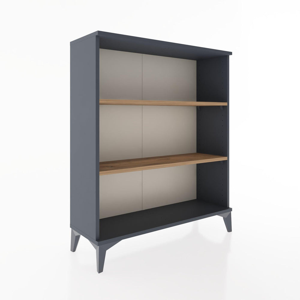 Woodntry Modüler Şifonyer Antrasit 88x30x94 cm Raflı R20-2